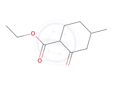 Chemical structure of (4R)-Ethyl 4-methyl-2-oxocyclohexanecarboxylate