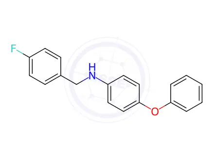 Chemical structure of N-(4-Fluorobenzyl)-4-phenoxyaniline