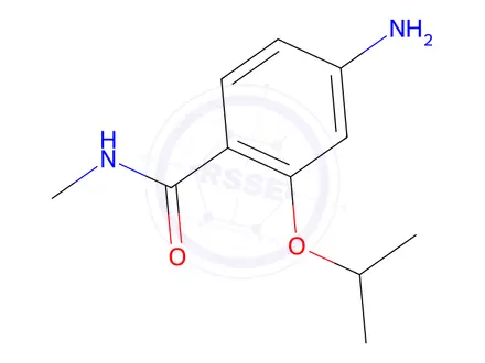 Chemical structure of 4-Amino-2-isopropoxy-N-methylbenzamide