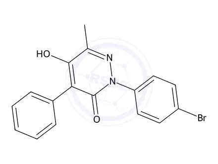 Chemical structure of 1-(4-Bromophenyl)-6-hydroxy-3-methyl-5-phenylpyridazin-4(1H)-one