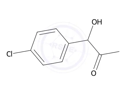 Chemical structure of 1-(4-Chlorophenyl)-1-hydroxypropan-2-one