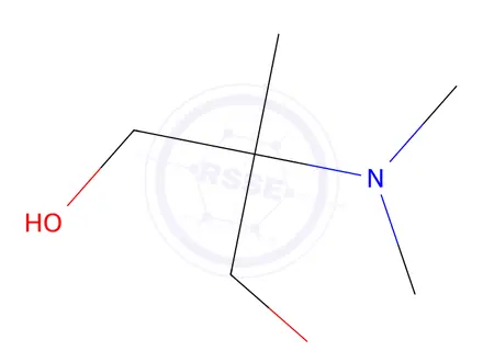 Chemical structure of 2-(dimethylamino)-2-methylpropane-1,3-diol hydrochloride
