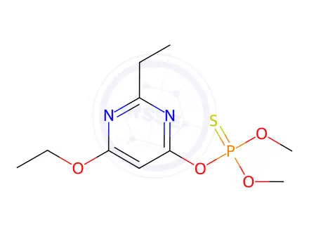 Chemical structure of Etrimfos