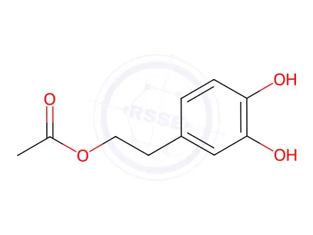 Chemical structure of Hydroxytyrosol Acetate