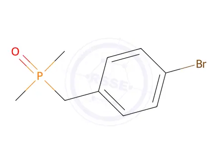 Chemical structure of (4-Bromobenzyl)dimethylphosphine oxide