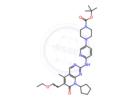 Chemical structure of Palbociclib Impurity 270