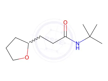 Chemical structure of n-(Tert-butyl)-3-(tetrahydrofuran-2-yl)propanamide