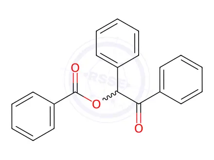 Chemical structure of Benzoin Benzoate
