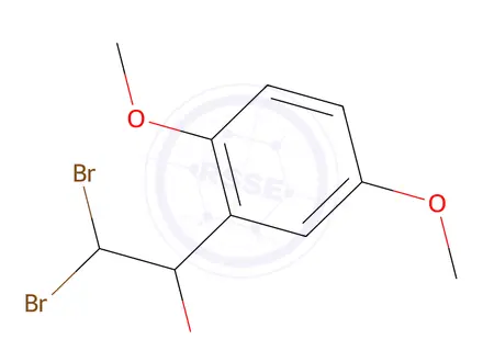 Chemical structure of 2,2-Dibromo-1-(2,5-dimethoxyphenyl)ethan-1-ol