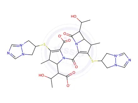 Chemical structure of Biapenem impurity 2