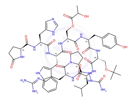 Chemical structure of Goserelin Impurity 52