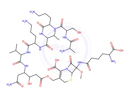 Chemical structure of Cephabacin M6