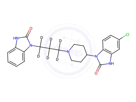 Chemical structure of Domperidone-d6