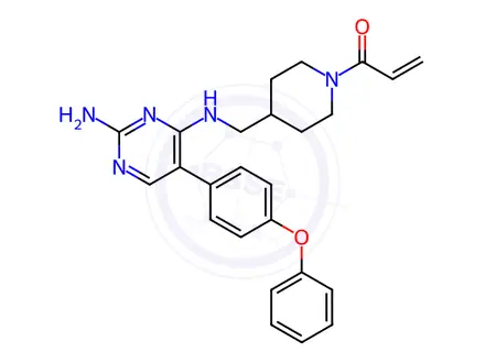 Chemical structure of Evobrutinib Impurity 7