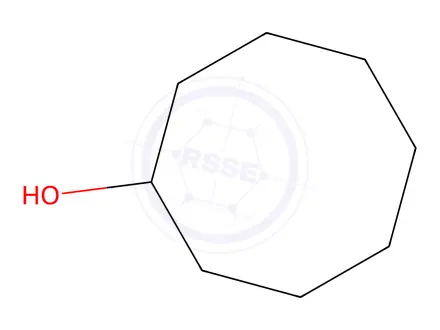 Chemical structure of Cyclooctanol