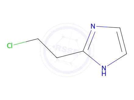 Chemical structure of 2-(2-Chloroethyl)-1H-imidazole