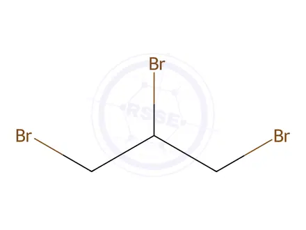 Chemical structure of 1,2,3-Tribromopropane