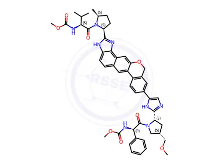 Chemical structure of Velpatasvir