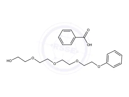 Chemical structure of Ethyl 2-(2-(2-(2-phenoxyethoxy)ethoxy)ethoxy)benzoate
