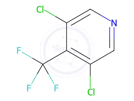 Chemical structure of 3,5-DICHLORO-4-(TRIFLUOROMETHYL)PYRIDINE