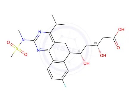 Chemical structure of Rosuvastatin Impurity 268