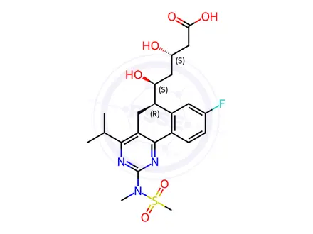 Chemical structure of Rosuvastatin Impurity 357