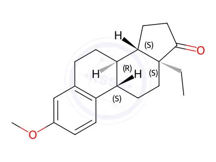 Chemical structure of Ethylmetrienone