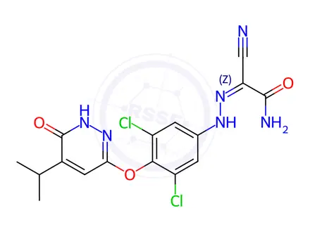 Chemical structure of Resmetirom Impurity 156