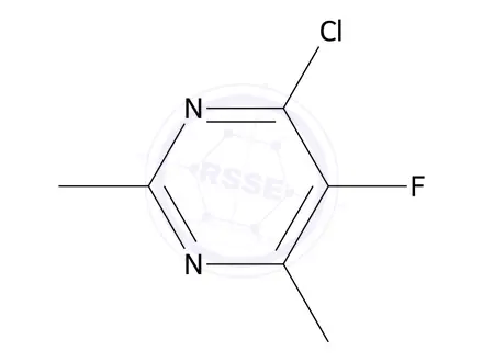 Chemical structure of 4-Chloro-5-fluoro-2,6-dimethylpyrimidine
