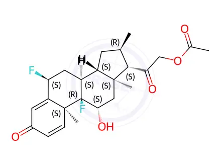 Chemical structure of Flumethasone Impurity 34