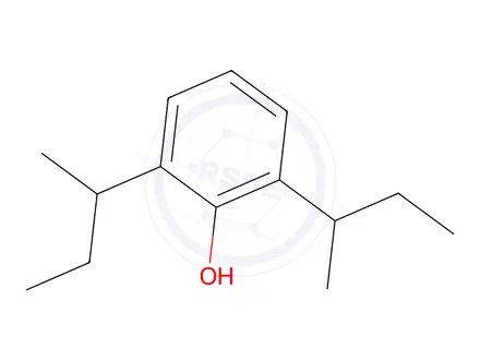 Chemical structure of Di-sec-butylphenol, mixture of isomers, predom. 2,6-isomer