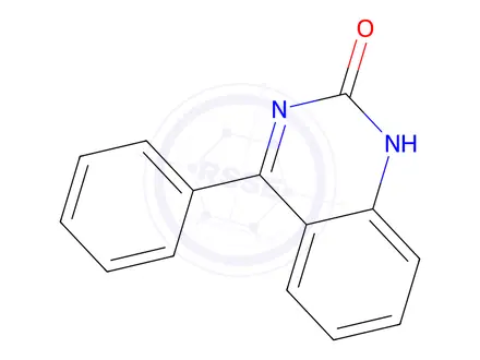 Chemical structure of 4-phenyl-2,3-dihydroquinazolin-2-one