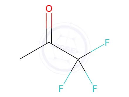Chemical structure of 1,1,1-Trifluoroacetone