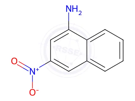 Chemical structure of 3-Nitronaphthalen-1-amine