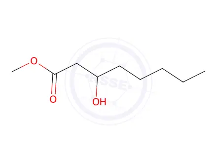 Chemical structure of 3-Hydroxyoctanoic Acid Methyl Ester