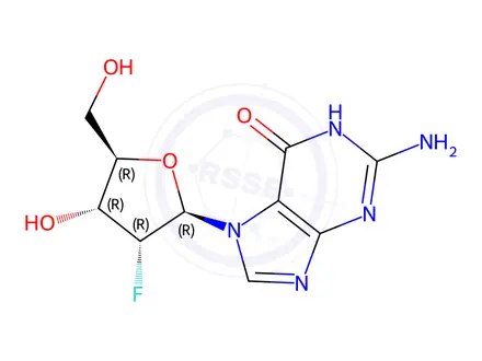 Chemical structure of Guanosine Impurity 11