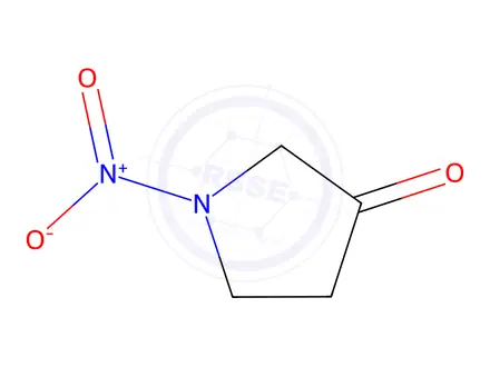 Chemical structure of 3-Pyrrolidinone,1-nitro-