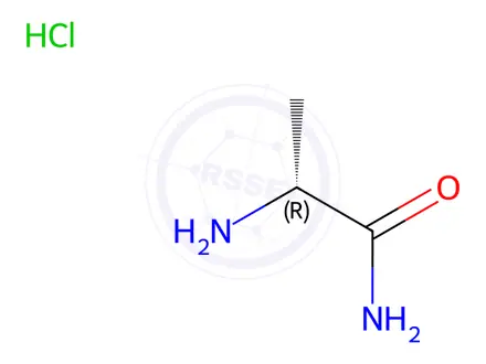 Chemical structure of D-Alaninamide hydrochloride