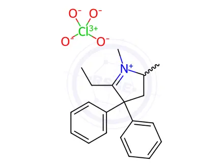 Chemical structure of Methadone Metabolite