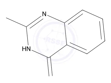 Chemical structure of 2-Methyl-4(3H)-quinazolinone, 97%