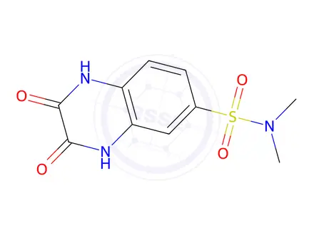 Chemical structure of N,N-Dimethyl-2,3-dioxo-1,2,3,4-tetrahydroquinoxaline-6-sulfonamide