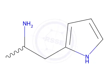 Chemical structure of 1-(1H-pyrrol-2-yl)propan-2-amine