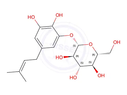 Chemical structure of Corialin B