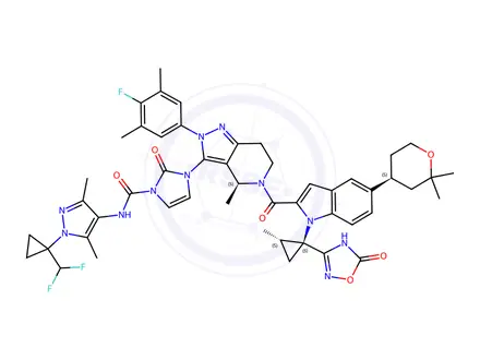 Chemical structure of AZD 1283 Impurity 202