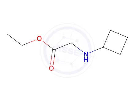 Chemical structure of ethyl 2-(cyclobutylamino)acetate