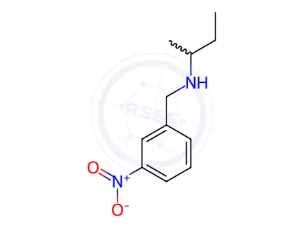 Chemical structure of n-(3-Nitrobenzyl)butan-2-amine