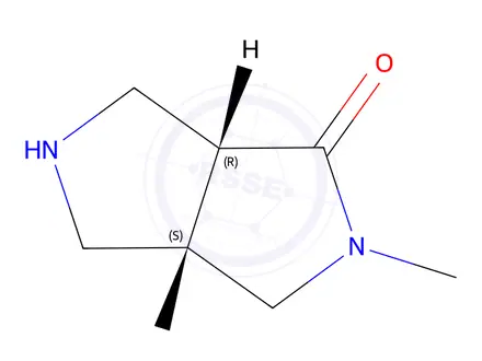 Chemical structure of Rel-(3As,6Ar)-2-Methylhexahydropyrrolo[3,4-C]Pyrrol-1(2H)-One