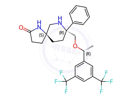 Chemical structure of Rolapitant Impurity 2 (Rolapitant (1R,2R,3S)-Isomer)
