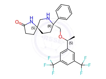 Chemical structure of Rolapitant Impurity 5 (Rolapitant (1S,2R,3S)-Isomer)