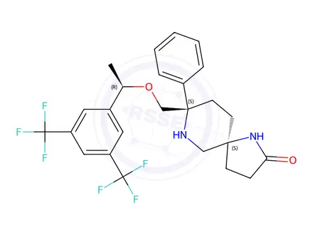 Chemical structure of Rolapitant